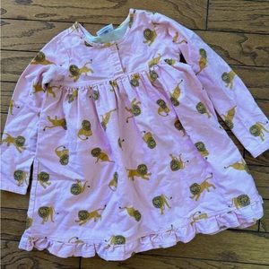 Hanna Andersson Lion Long Sleeve Dress